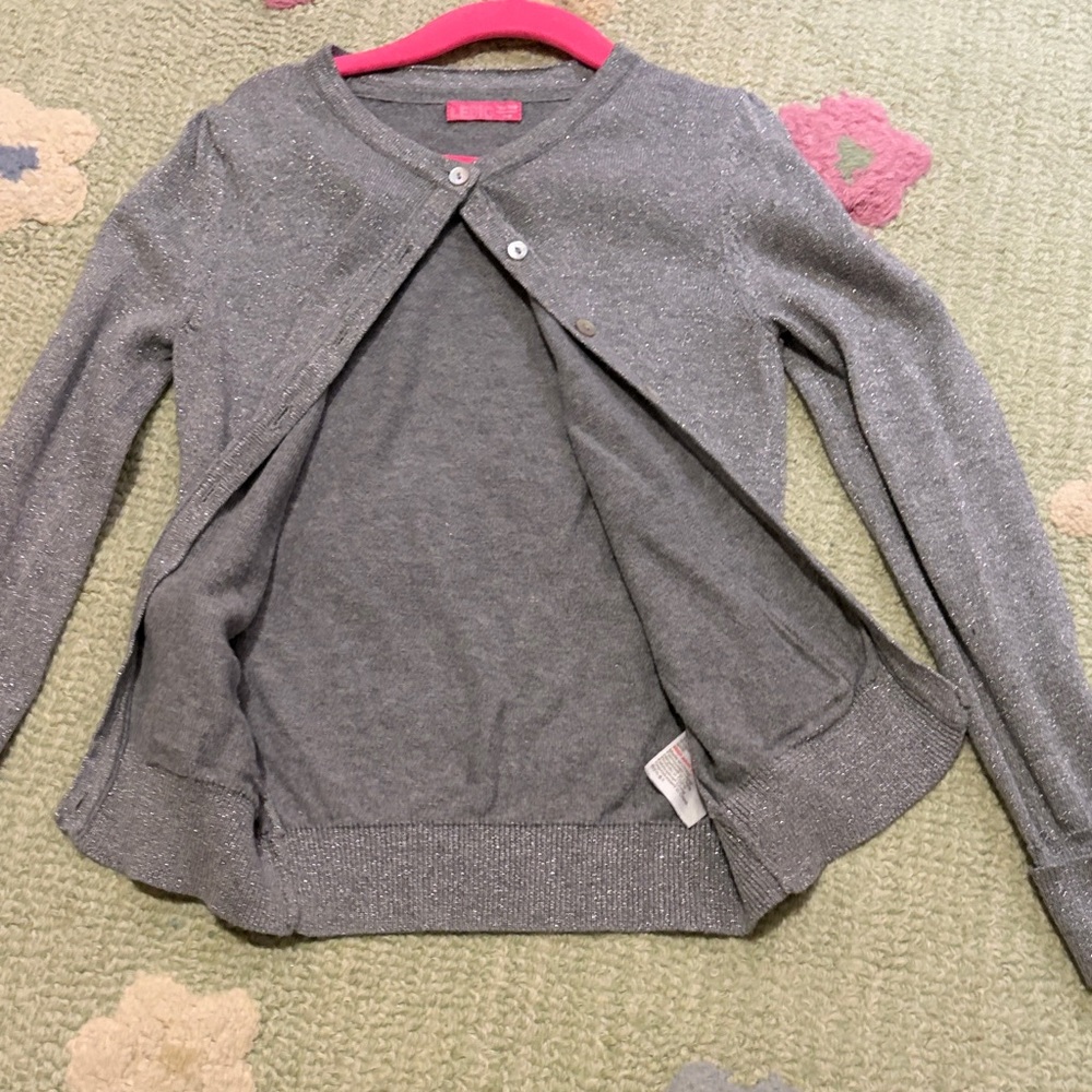 Kids / Girls Gray Cardigan Set/Bundle - Picture 4 of 12